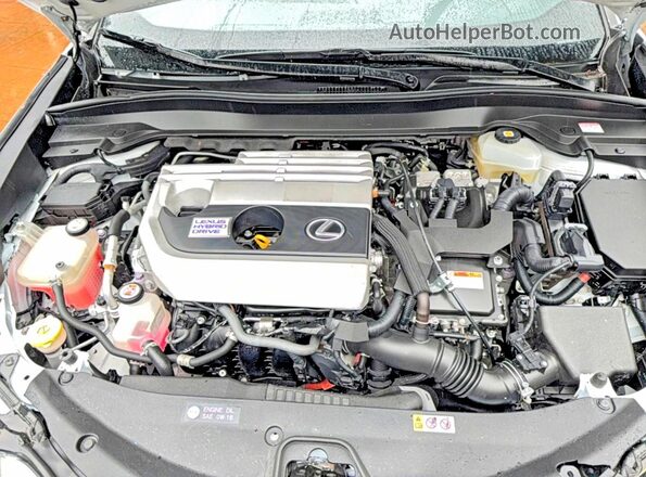 JTHR9JBH0M2045177 2021 LEXUS UX Белый Вид панели приборов