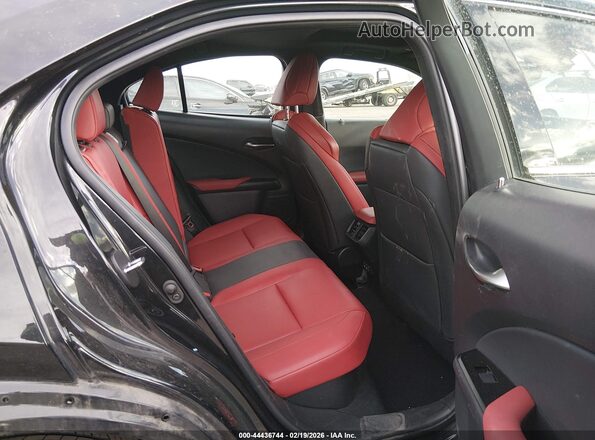 JTHR9JBH2M2039557 2021 LEXUS UX 250H Black VIN კოდის სტიკერის ხედი