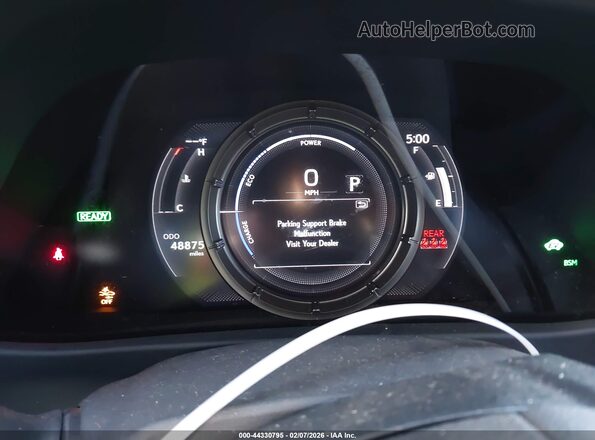 JTHR9JBH3N2057776 2022 LEXUS UX 250H Black უკანა სავარძლების ხედი