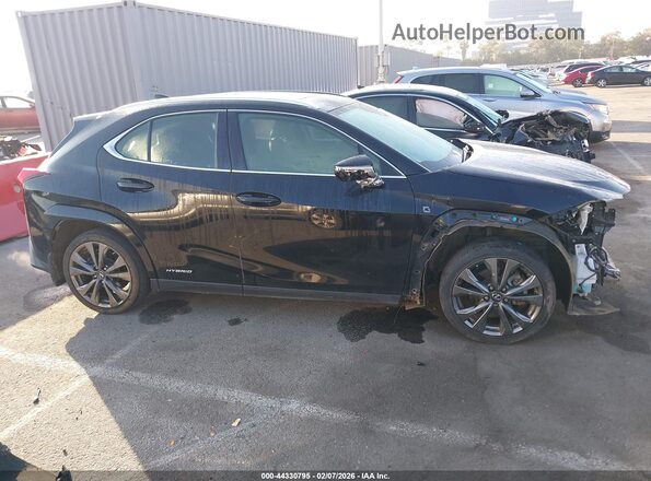 JTHR9JBH3N2057776 2022 LEXUS UX 250H Black უკანა სალონის ხედი