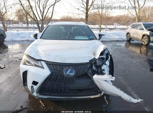 JTHR9JBH4L2025710 2020 LEXUS UX 250H White Vista del cuadro de instrumentos