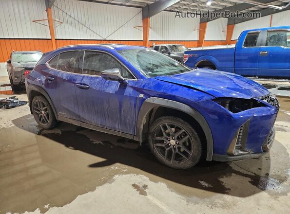 JTHR9JBH4M2047806 2021 LEXUS UX Blue Передня права чверть