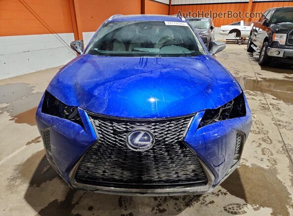 JTHR9JBH4M2047806 2021 LEXUS UX Blue Вид спереду