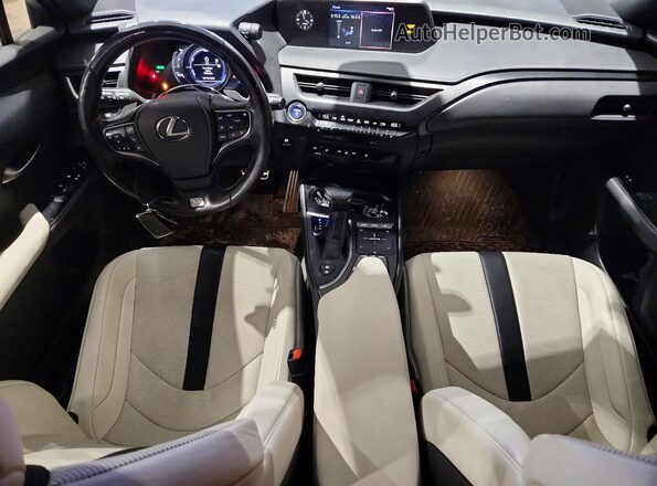 JTHR9JBH4M2047806 2021 LEXUS UX Blue Вид панелі приладів