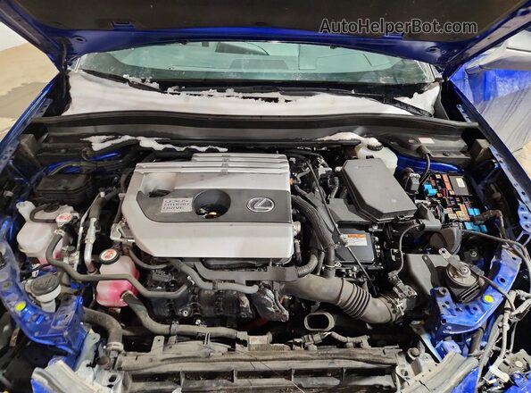 JTHR9JBH4M2047806 2021 LEXUS UX Blue Вид задньої частини салону
