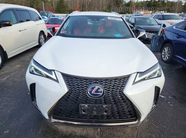 JTHR9JBH5M2046468 2021 LEXUS UX Белый Вид спереди