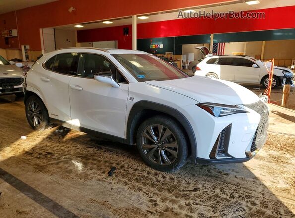 JTHR9JBH8M2038669 2021 LEXUS UX White Передня права чверть