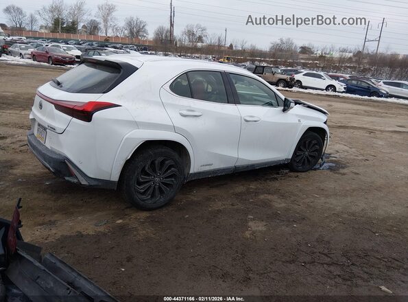 JTHR9JBH9N2055711 2022 LEXUS UX 250H White Հետևի աջ