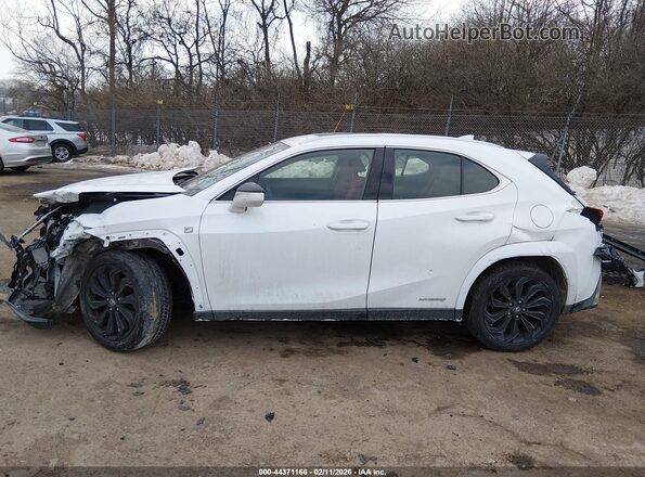 JTHR9JBH9N2055711 2022 LEXUS UX 250H White Սալոնի 360 աստիճան տեսք