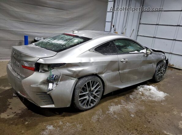 JTHS85BC5J5004473 2018 LEXUS RC Silver Trasero derecho