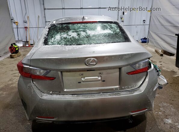 JTHS85BC5J5004473 2018 LEXUS RC Silver Vista trasera