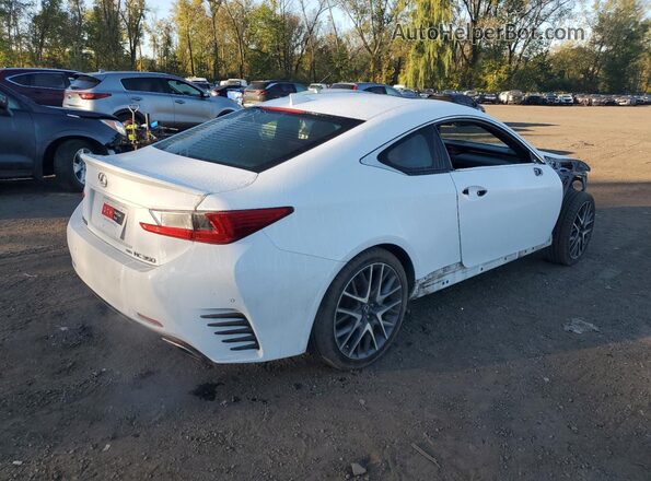 JTHSE5BC3G5006725 2016 LEXUS RC White Rear right