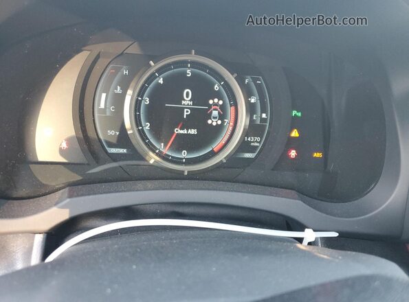 JTHSE5BC3G5006725 2016 LEXUS RC White Instrument cluster view