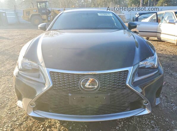 JTHSE5BC4H5007559 2017 LEXUS RC Black Դիմացի տեսք