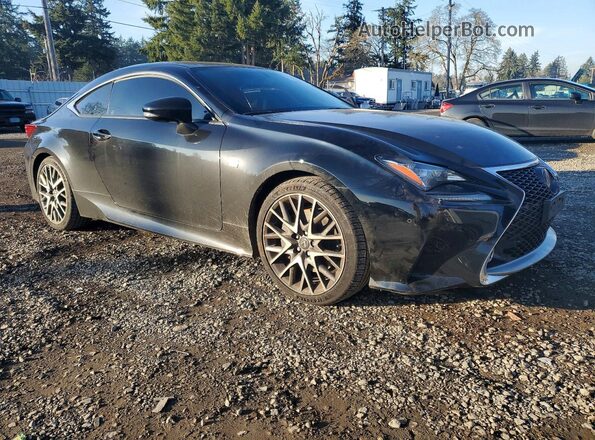 JTHSE5BC4H5007559 2017 LEXUS RC Black Առջևի աջ