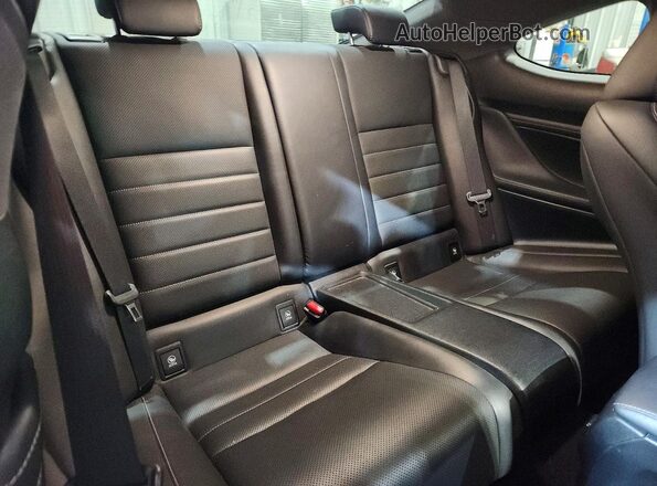 JTHSM5BC7G5000963 2016 LEXUS RC Silver Widok tylnych siedzeń