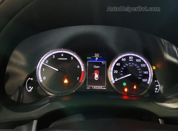 JTHSM5BC7G5000963 2016 LEXUS RC Silver Widok zestawu wskaźników