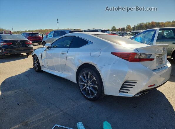JTHSM5BC8H5002898 2017 LEXUS RC White Հետևի ձախ