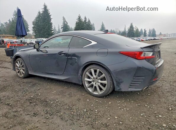 JTHSM5BC9G5001449 2016 LEXUS RC Black Tył lewy