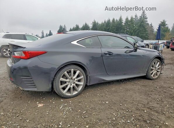 JTHSM5BC9G5001449 2016 LEXUS RC Black Tył prawy