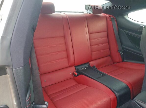 JTHSZ5DC3L5010012 2020 LEXUS RC Gray Widok tylnych siedzeń