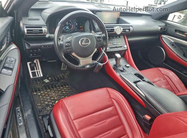 JTHSZ5DC3L5010012 2020 LEXUS RC Gray Widok deski rozdzielczej