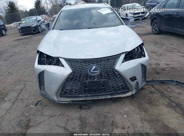 JTHU9JBH1K2008338 2019 LEXUS UX 250H Silver Vista frontal