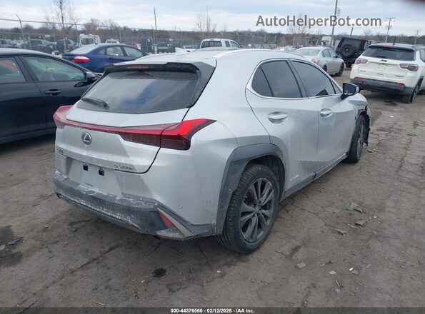 JTHU9JBH1K2008338 2019 LEXUS UX 250H Silver Trasero derecho