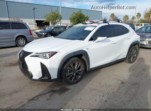 JTHU9JBH8K2002990 2019 LEXUS UX 250H White Przód lewy