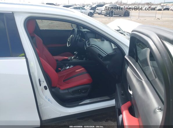 JTHU9JBH9K2013416 2019 LEXUS UX 250H White Widok wnętrza z przodu
