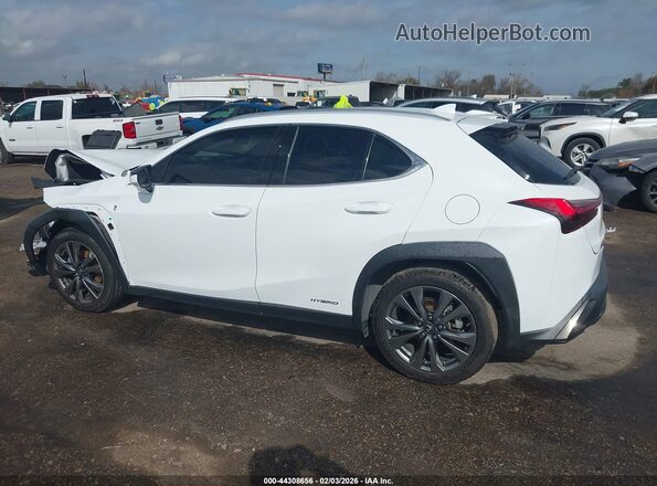 JTHU9JBH9K2013416 2019 LEXUS UX 250H White Widok wnętrza z tyłu