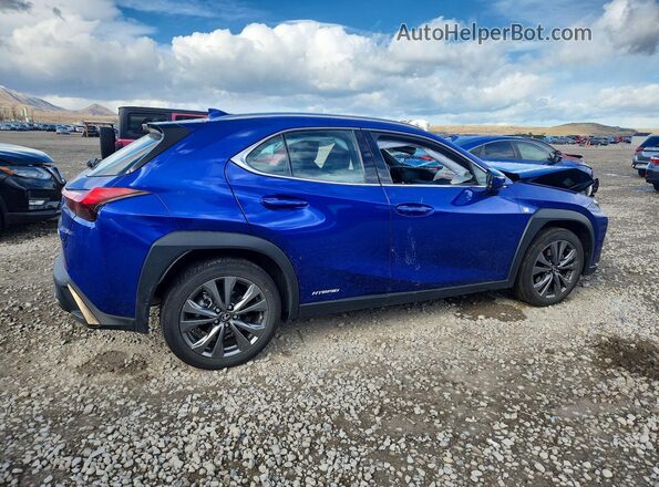 JTHU9JBHXK2015482 2019 LEXUS UX Blue 
