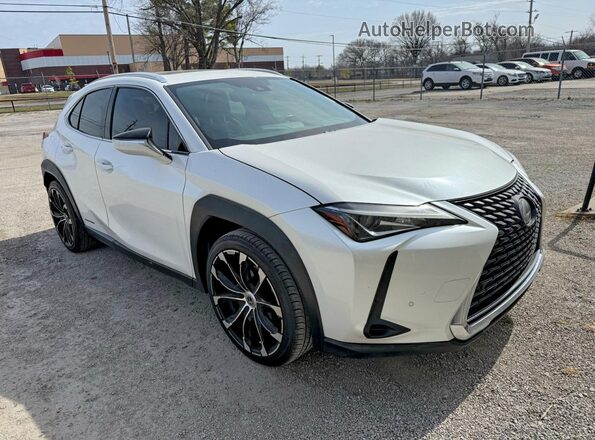 JTHU9JBHXK2019709 2019 LEXUS UX White Trasero izquierdo