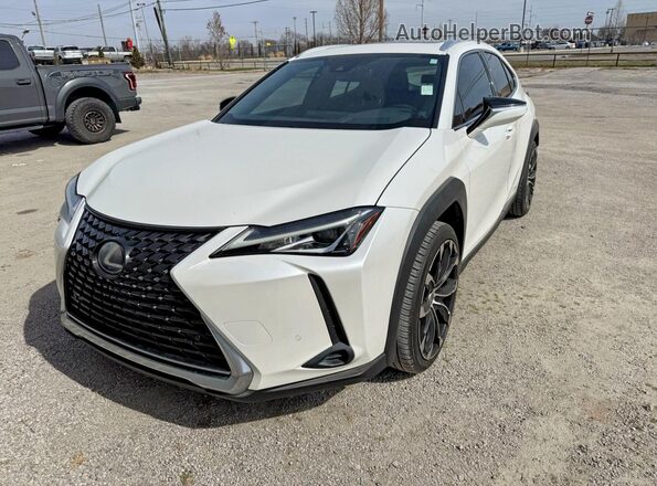 JTHU9JBHXK2019709 2019 LEXUS UX White Trasero derecho