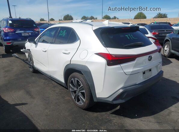 JTHX3JBH0L2030346 2020 LEXUS UX 200 White Задня ліва чверть