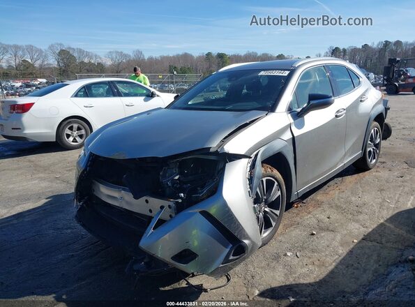 JTHX3JBHXN2048498 2022 LEXUS UX 200 Silver წინა მარცხენა ხედი სამი მეოთხედიდან