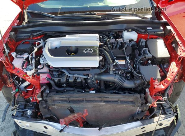 JTHX6JBH3R2176384 2024 LEXUS UX Красный Вид подкапотного пространства