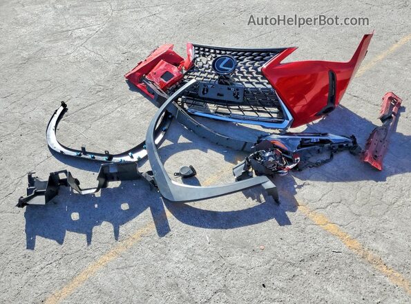 JTHX6JBH3R2176384 2024 LEXUS UX Красный Вид наклейки с VIN-кодом