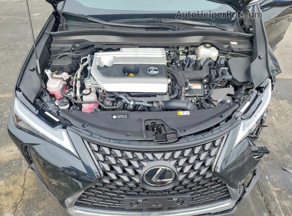 JTHX6JBH5P2139964 2023 LEXUS UX Black უკანა სალონის ხედი
