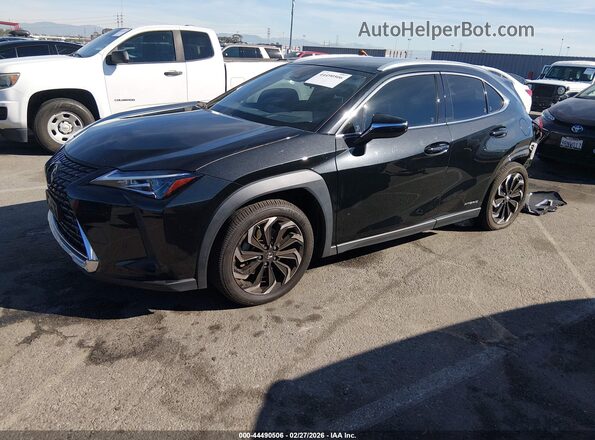 JTHX9JBH5M2045599 2021 LEXUS UX 250H Black Vista tres cuartos delantera izquierda