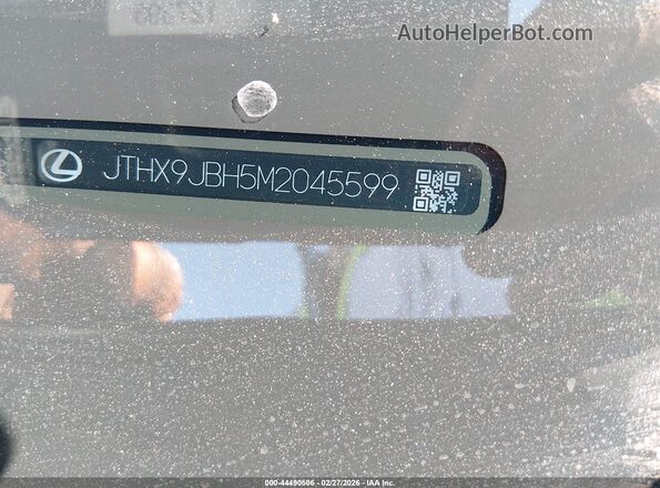 JTHX9JBH5M2045599 2021 LEXUS UX 250H Black Vista del compartimento del motor