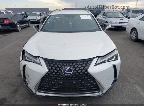 JTHX9JBH7M2050691 2021 LEXUS UX 250H White Instrument cluster view
