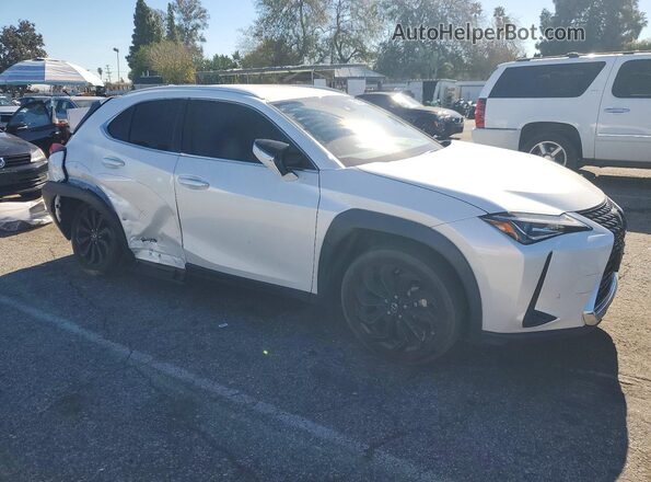 JTHX9JBH9N2059328 2022 LEXUS UX Белый Передняя правая четверть