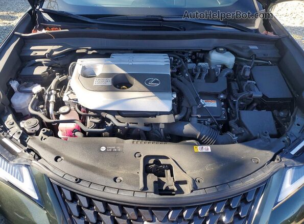 JTHX9JBH9N2060852 2022 LEXUS UX Green Vista del compartimento del motor