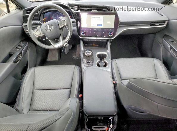 JTJAAAAB1RA026148 2024 LEXUS RZ Charcoal Widok deski rozdzielczej
