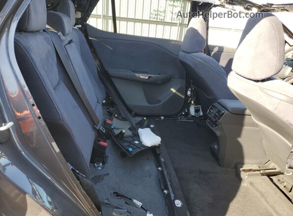 JTJAAAAB2PA017472 2023 LEXUS RZ Gray Widok wnętrza z tyłu