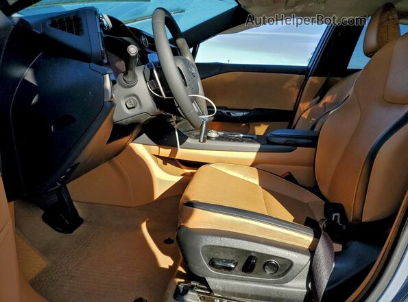 JTJAAAAB3PA005444 2023 LEXUS RZ Blue Widok wnętrza z przodu