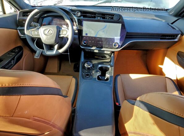 JTJAAAAB3PA005444 2023 LEXUS RZ Blue Widok deski rozdzielczej