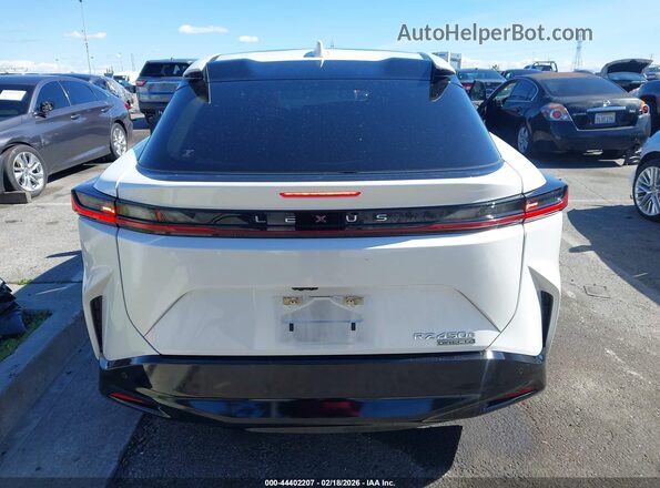JTJAAAAB4PA020826 2023 LEXUS RZ 450E White 