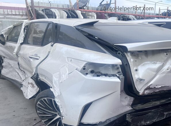 JTJAAAAB5PA018325 2023 LEXUS RZ 450E Белый Задняя правая четверть